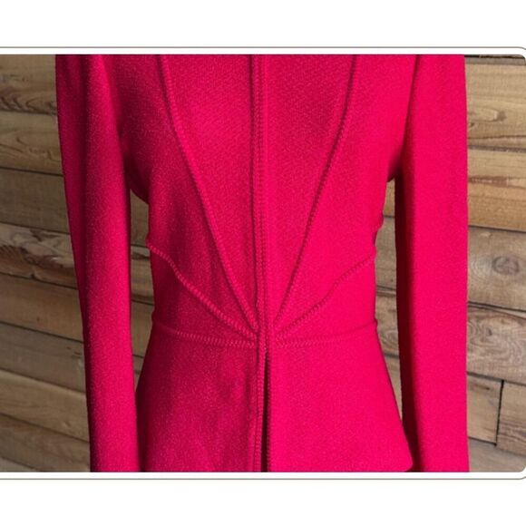 St. John Collection Textured Knit Jacket and Skirt Set.  *note - Picture 3 of 13